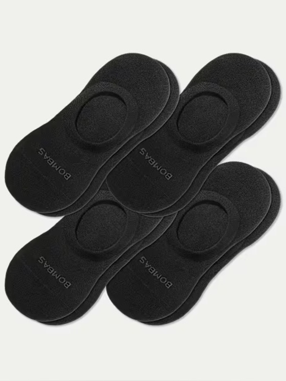 Bombas Women's Lightweight No Show Sock 4-Pack